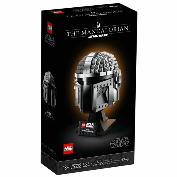 LEGO Star Wars The Mandalorian Helmet 75328 Buildable Model Kit, Display Collectible Decoration Set for Adults, Men, Women, Mom, Dad, Collectible Gift Idea - Image 2