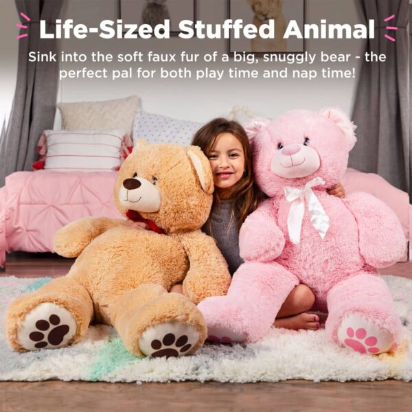 Best Choice Products 38in Giant Soft Plush Teddy Bear Stuffed Animal Toy - Image 2