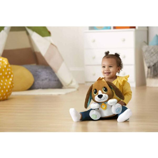 LeapFrog Speak and Learn Puppy, Plush Dog with Talk-Back Feature - Image 3