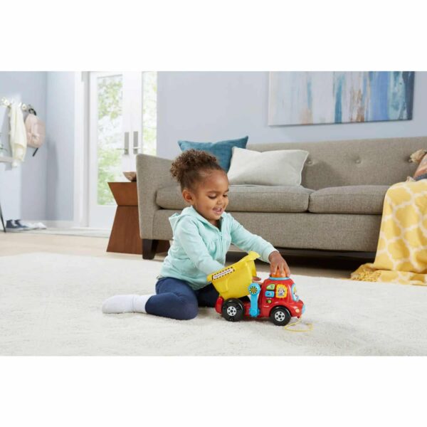 VTech, Drop and Go Dump Truck, Toddler Toy, Construction Toy - Image 3