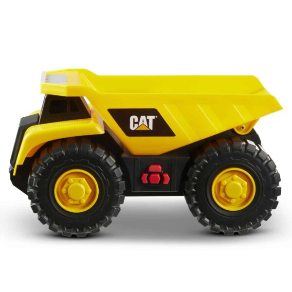 Cat Tough Machines Light & Sound Toy Vehicle Set Including Bonus Hard Helmet. Includes Cat Officially Licensed Dump Truck & Front End Loader - Image 3