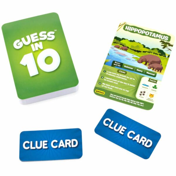 Skillmatics Guess in 10 Educational Board Game, for Families and Kids Ages 5 and up, Animals - Image 3